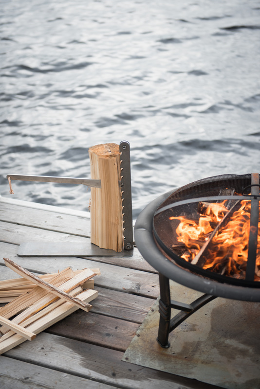 The Beaver Lever by the fire.